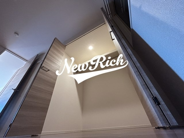 伊勢崎市東本町のアパートの収納