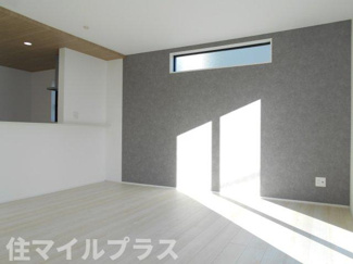 【居間・リビング】 | 郡山市横塚5丁目新築一戸建て4棟 | 居間です
