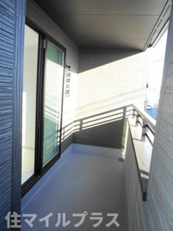 【バルコニー】 | 郡山市横塚5丁目新築一戸建て4棟 | 陽当たり良好なバルコニーです