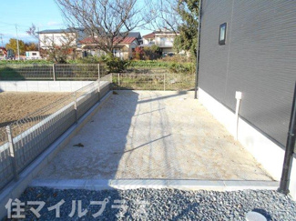 【庭】 | 郡山市横塚5丁目新築一戸建て4棟 | お庭が付いています