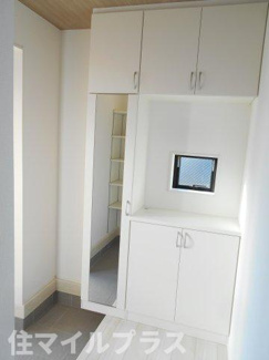 【玄関】 | 郡山市横塚5丁目新築一戸建て4棟 | きれいな玄関です