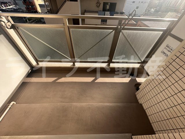 オリエンタル長田駅前のバルコニー