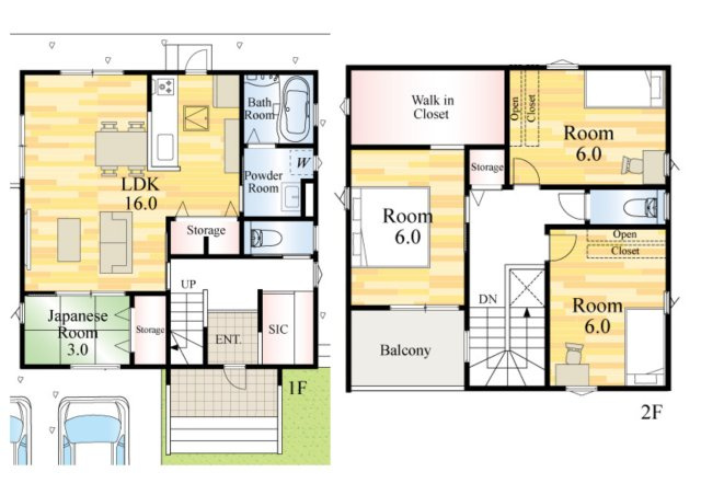 【間取り】の画像