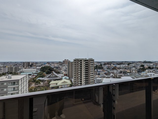 ブライトタウン松城の展望|南側バルコニーからの眺望