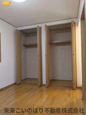 【寝室】 | 宮代町中古戸建て | 開放的な寝室です
