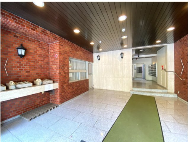 ★仲介手数料無料★サンビューハイツ渋谷（代官山と渋谷の中心にある閑静な高級住宅街）のエントランス