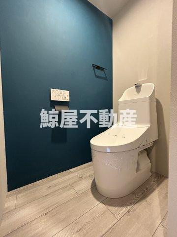 ＬｉｖｅＦｌａｔ門前仲町のトイレ|ゆったりとした空間のトイレです