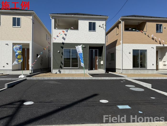 平塚市南金目新築戸建て　第18-2期3号棟の外観|外観施工例