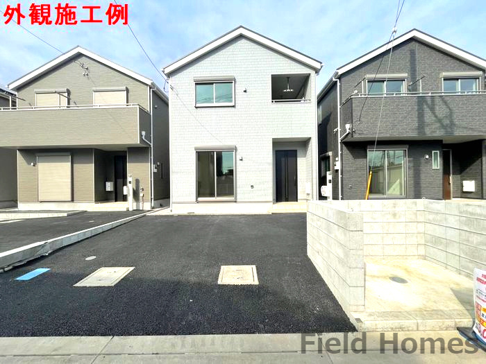 平塚市南金目新築戸建て　第18-2期6号棟の外観|外観施工例