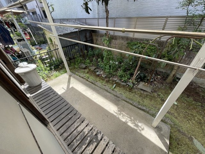 【庭】 | 城南町1丁目貸家