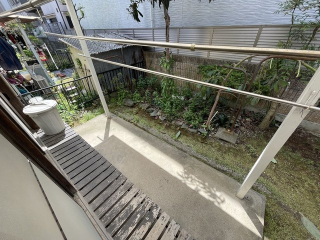 【庭】 | 城南町1丁目貸家