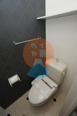 【トイレ】 | グランステラ | ネット無料。うれしいウォシュレット付きトイレです。　※参考写真です