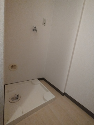 洗濯機置場です