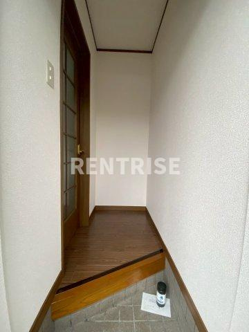 クレール嫁振Aの玄関