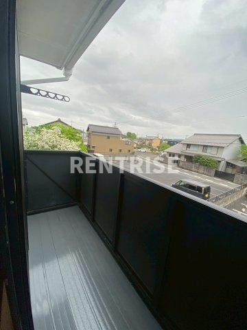 クレール嫁振Aのバルコニー