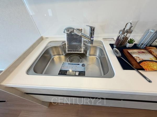 ダイアパレス高崎ガーデンステージのキッチン|浄水器付きです。