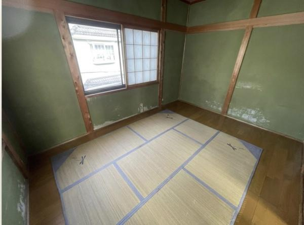 【洋室】 | 門真市大池町　中古戸建 | こちらの画像は、AIを用いて家具を消しております。