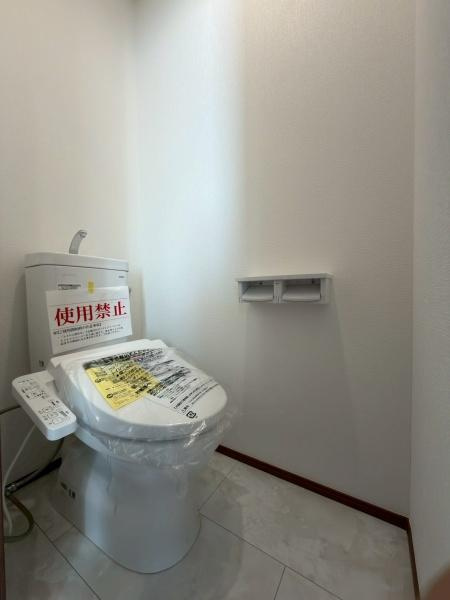 川崎市宮前区東有馬３丁目の新築一戸建のトイレ|トイレはもちろん１階と２階にあります！