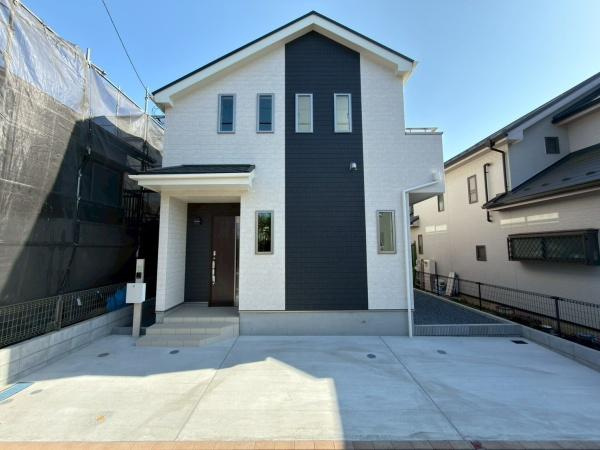 川崎市宮前区東有馬３丁目の新築一戸建の外観|スタイリッシュな外観です！ZEH省エネ住宅！