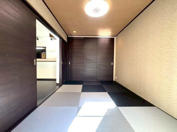 ライオンズマンション下永谷の和室|日本の和を大切に・・・琉球畳が落ち着く空間を生み出します！