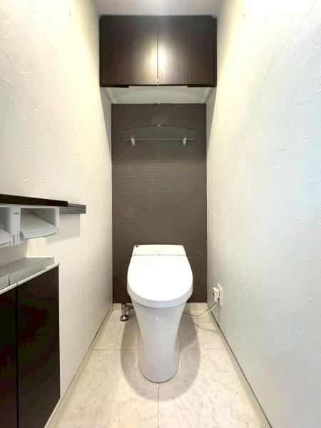 ライオンズマンション下永谷のトイレ|広々トイレです。1番落ち着ける場所です。