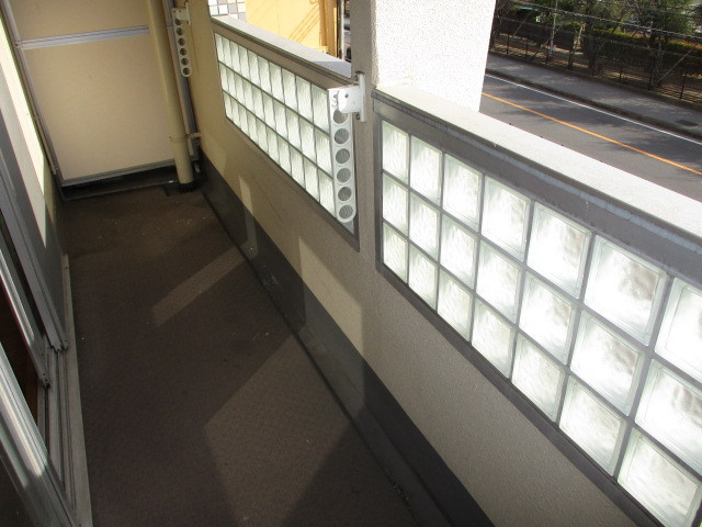 コーポ睦のバルコニー