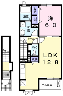 【間取り】 | アルドーレ　Ⅰ