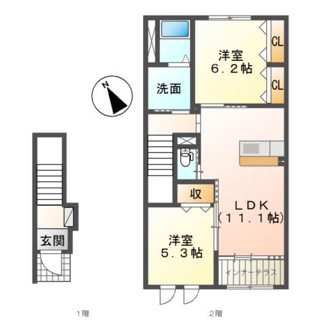 【間取り】 | ハイツグレース