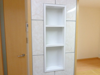 【キッチン】 | ラ　メゾン　デ　ショコラ | キッチン横棚