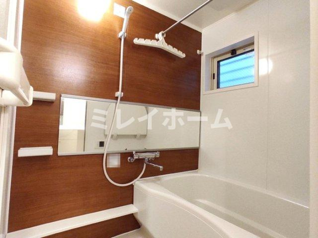 クローバーハイツの浴室