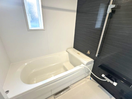 クレイドルガーデン阪南市自然田第3　1号棟の前面道路含む現地写真