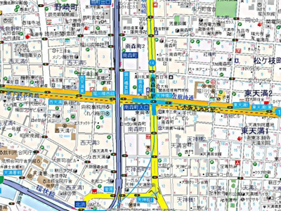 【地図】 | エイペックス梅田東Ⅱ