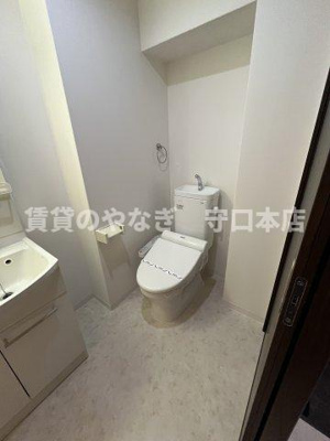 【トイレ】 | アクセス大日アパートメント | トイレと洗面所が一緒になっています♪