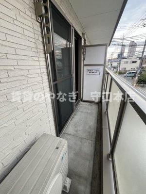 【バルコニー】 | アクセス大日アパートメント | お洗濯にも便利なバルコニー付き