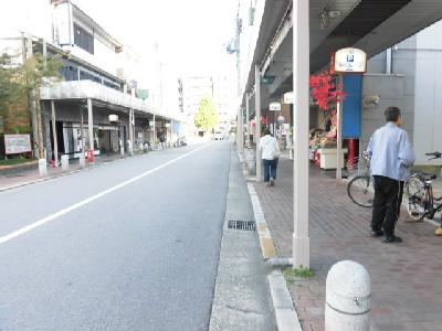 グレース北野の地図|前面道路