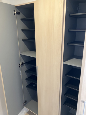 【収納】 | クリーンリバーフィネス手稲オーブ | シューズロッカー内にはたくさん靴が入ります♪