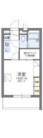 レオパレス川向の間取り