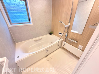 【浴室】 | 宝塚市宝梅３丁目中古戸建 | 新品の浴室ユニットバスです♪一日の疲れを癒してくれます！！
