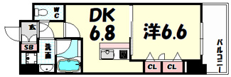 【間取り】 | プレジール三ノ宮2
