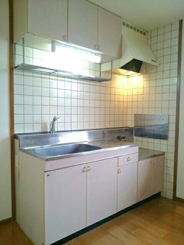 Ｖシャトー　アロースリーⅡのキッチン|きれいなキッチンです