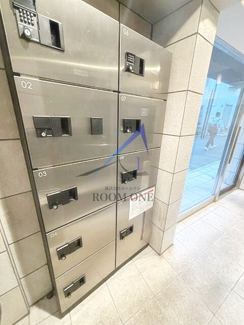 イアース亀戸のその他共用部分|宅配ボックスです。