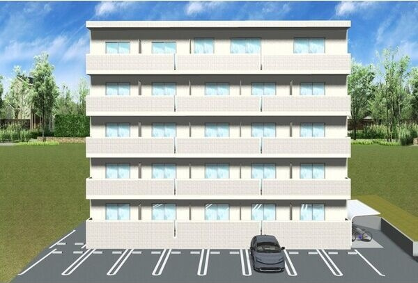 ポルトフィーノ長岡の外観|参考パース