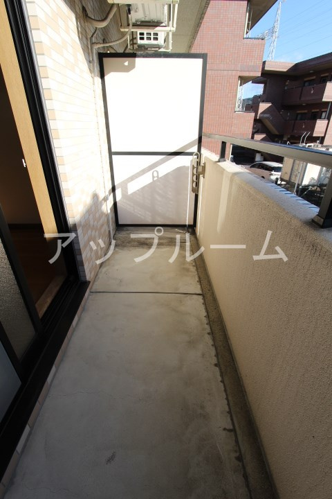 サンエントピアのバルコニー
