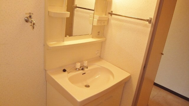 プラムロイヤル原木中山の洗面所|独立洗面台付き