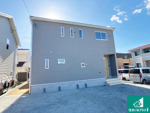 赤穂市海浜町　第2期　新築一戸建ての外観|安心の10年保証！外観を美しく保ち、雨水で汚れを落とします！気になることがありましたら、お気軽にお問い合わせください！