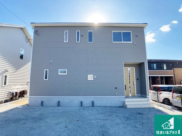 赤穂市海浜町　第2期　新築一戸建ての外観|安心の10年保証！外観を美しく保ち、雨水で汚れを落とします！気になることがありましたら、お気軽にお問い合わせください！