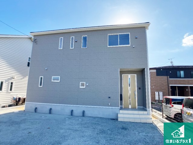 赤穂市海浜町　第2期　新築一戸建ての外観|安心の10年保証！外観を美しく保ち、雨水で汚れを落とします！気になることがありましたら、お気軽にお問い合わせください！