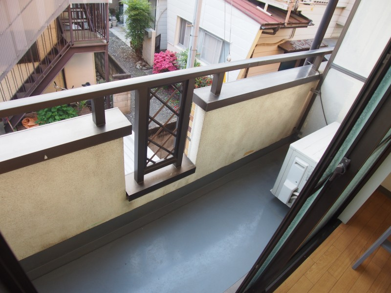 メゾンパステルのバルコニー