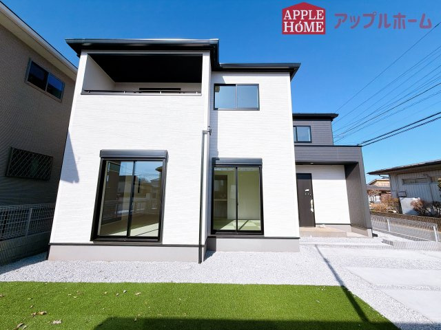 【新築住宅】深谷市上野台2期 全2棟の外観|◆外観写真◆スタイリッシュな外観が目を引くお洒落ハウス！ぜひ一度内覧へお越しください！物件の魅力沢山お伝えします！いつでもお気軽にお問合せOKです！TEL「0120-466263」