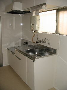 グリーンフラットのキッチン|新品